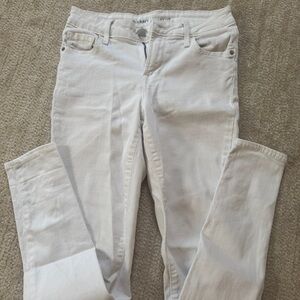 Old Navy White Rockstar Jeans